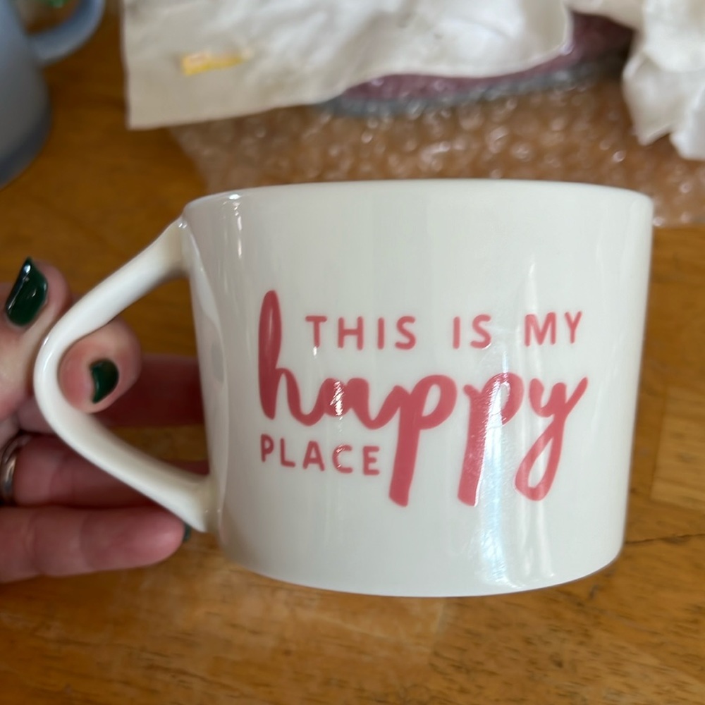 Threshold porcelain mug